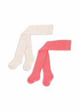 Accessories | Kids Konges Sløjd 2 PACK POINTELLE TIGHTS Beige/rose