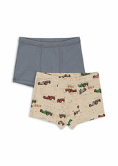 Accessories | Kids Konges Sløjd BASIC 2 PACK BOY BOXERS GOTS Tradewinds / Grand Prix