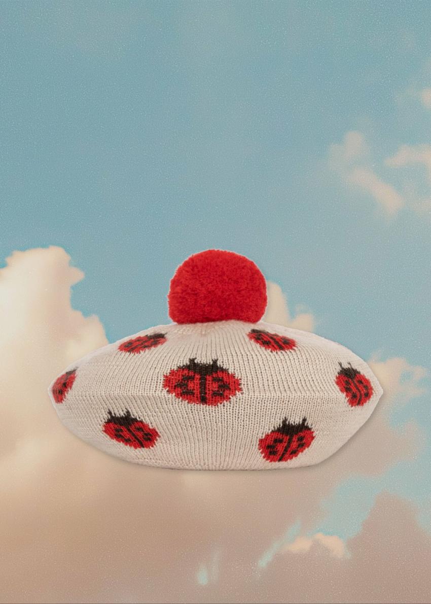 Accessories | Kids Konges Sløjd BELOU KNIT BERET Ladybug