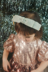 Accessories | Kids Konges Sløjd GLITTER BOW HAIRBRACE Silver