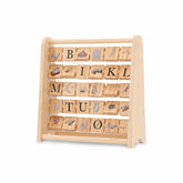 Activity Toys | Kids Konges Sløjd ABC WOODEN BLOCK FRAME FSC Multi