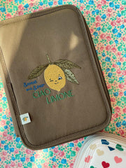 Bags | Kids Konges Sløjd CLOVER MAXI PENCIL CASE Lemon