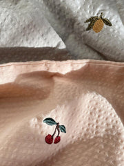 Bedtime | Kids Konges Sløjd SEER JUNIOR BEDDING GOTS 100X140 Light Blue