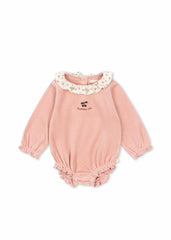 Bodystockings | Kids Konges Sløjd MIFFA FRILL BODY GOTS Mellow Rose