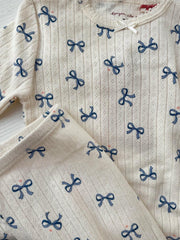 Bodystockings | Kids Konges Sløjd MINNIE BODY GOTS Bow Bleu