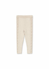 Bottoms | Kids Konges Sløjd CABBY KNIT PANTS Off White Melange