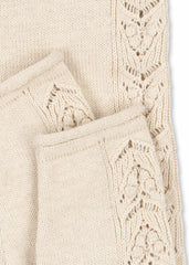 Bottoms | Kids Konges Sløjd CABBY KNIT PANTS Off White Melange
