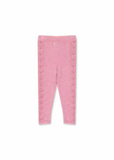 Bottoms | Kids Konges Sløjd CABBY KNIT PANTS Powder Pink
