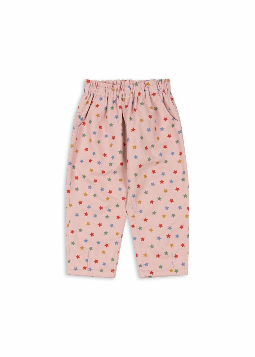 Bottoms | Kids Konges Sløjd FEN FRILL PANTS GOTS Estrella Rosa