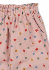Bottoms | Kids Konges Sløjd FEN FRILL PANTS GOTS Estrella Rosa