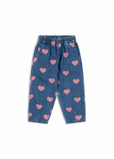 Bottoms | Kids Konges Sløjd MAGOT FRILL PANTS GOTS Bon Coeur Pink