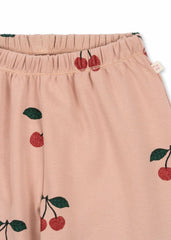 Bottoms | Kids Konges Sløjd MALLI CHERRY GLITTER PANTS GOTS Ma Grande Cerise Glitter Mellow