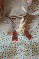 Bottoms | Kids Konges Sløjd MINO KNIT SPENCER Off White Melange Pointelle