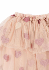 Bottoms | Kids Konges Sløjd TULLIE SKIRT Heart Rose Glitter