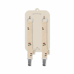 Changing & Nursing | Kids Konges Sløjd 2 PACK PACIFIER STRAP Cherry