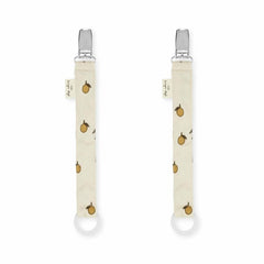 Changing & Nursing | Kids Konges Sløjd 2 PACK PACIFIER STRAP Lemon