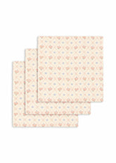 Changing & Nursing | Kids Konges Sløjd 3 PACK MUSLIN CLOTH GOTS Fleur Decor