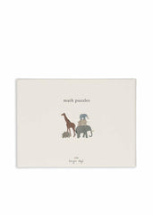 Creative & Games | Kids Konges Sløjd CARDBOARD PUZZLE MATH FSC Multi