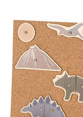 Creative & Games | Kids Konges Sløjd CORK HAMMER GAME DINO FSC Dino