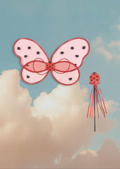 Creative & Games | Kids Konges Sløjd FAIRY LADYBUG COSTUME Ladybug Glitter