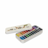 Creative & Games | Kids Konges Sløjd WATER COLORS TIN BOX Safari