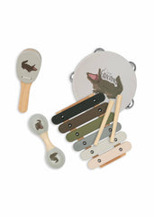 Creative & Games | Kids Konges Sløjd WOODEN MUSIC SETS FSC Crocodile