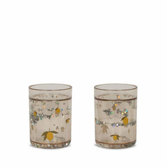 Dinner Time | Kids Konges Sløjd 2 PACK GLITTER CUPS Lemon