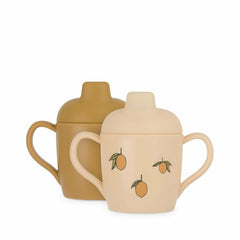 Dinner Time | Kids Konges Sløjd 2 PACK SIPPY CUP Lemon