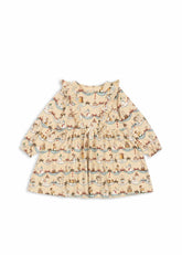 Dresses | Kids Konges Sløjd BASIC FRILL DRESS GOTS Sugar Pie