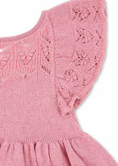 Dresses | Kids Konges Sløjd CABBY KNIT DRESS Powder Pink