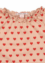 Dresses | Kids Konges Sløjd CHLEO DRESS OCS Coeur Mahogany