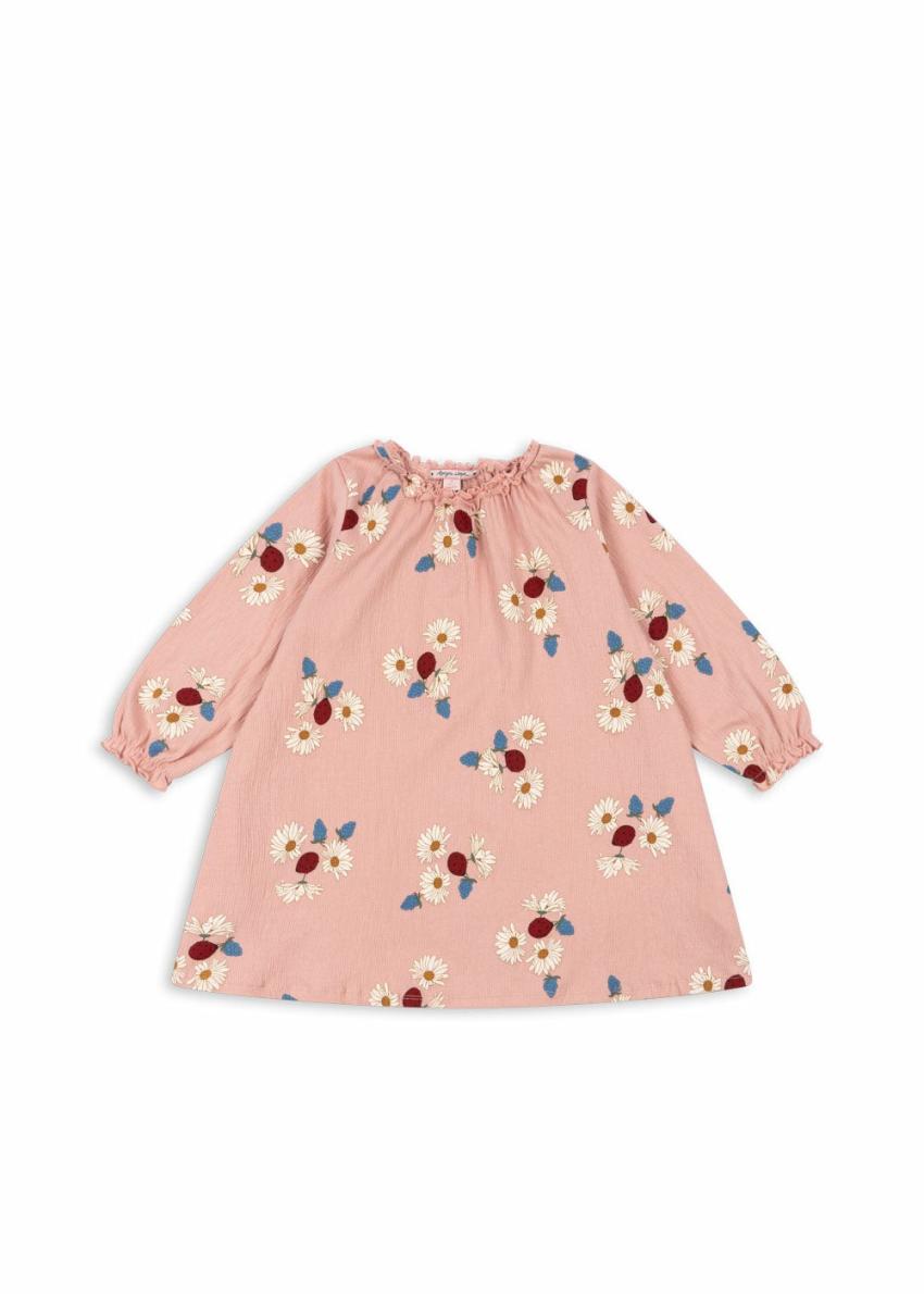 Dresses | Kids Konges Sløjd CHLEO DRESS OCS Ladybug Daisy Blush