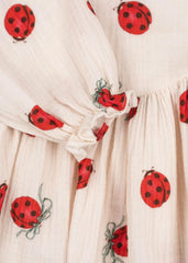 Dresses | Kids Konges Sløjd COCO LADYBUG DRESS GOTS Ladybug Bow