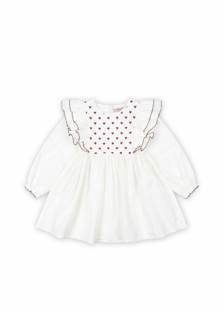 Dresses | Kids Konges Sløjd COEUR DRESS GOTS Pure White