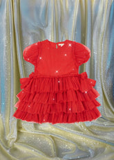 Dresses | Kids Konges Sløjd FAY DRESS GRS Barbados Cherry