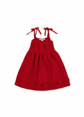 Dresses | Kids Konges Sløjd FIOL KNIT DRESS Barbados Cherry
