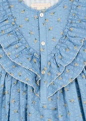 Dresses | Kids Konges Sløjd KIM FRILL DRESS GOTS Billie Blue