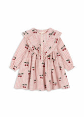 Dresses | Kids Konges Sløjd KIM FRILL DRESS GOTS Cherry Check