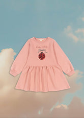Dresses | Kids Konges Sløjd LOU LADYBUG GLITTER DRESS Ladybug Glitter