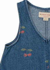 Dresses | Kids Konges Sløjd MAGOT DRESS GOTS Ma Grande Cerise Denim