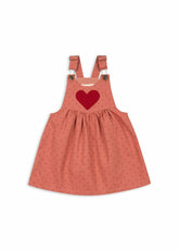 Dresses | Kids Konges Sløjd NOLA SPENCER DRESS GOTS Mahogany Dot
