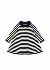Dresses | Kids Konges Sløjd VENTON KNIT DRESS GOTS Navy Stripe
