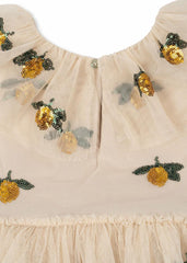 Dresses | Kids Konges Sløjd YVONNE FAIRY DRESS Lemon Sequin