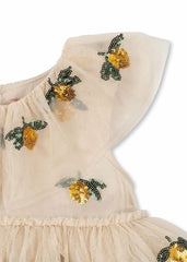 Dresses | Kids Konges Sløjd YVONNE FAIRY DRESS Lemon Sequin