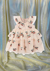 Dresses | Kids Konges Sløjd YVONNE FAIRY DRESS Ma Grande Cerise Sequin