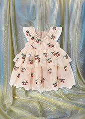 Dresses | Kids Konges Sløjd YVONNE FAIRY DRESS Ma Grande Cerise Sequin