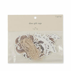 Kidsroom | Kids Konges Sløjd 12 PACK GIFT TAGS FSC Dino