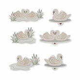 Kidsroom | Kids Konges Sløjd 12 PACK GIFT TAGS FSC Swan