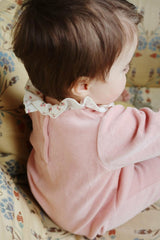 Onesies | Kids Konges Sløjd MIFFA FRILL ONESIE GOTS Mellow Rose