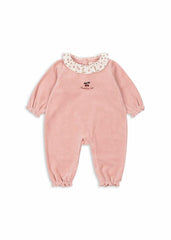 Onesies | Kids Konges Sløjd MIFFA FRILL ONESIE GOTS Mellow Rose